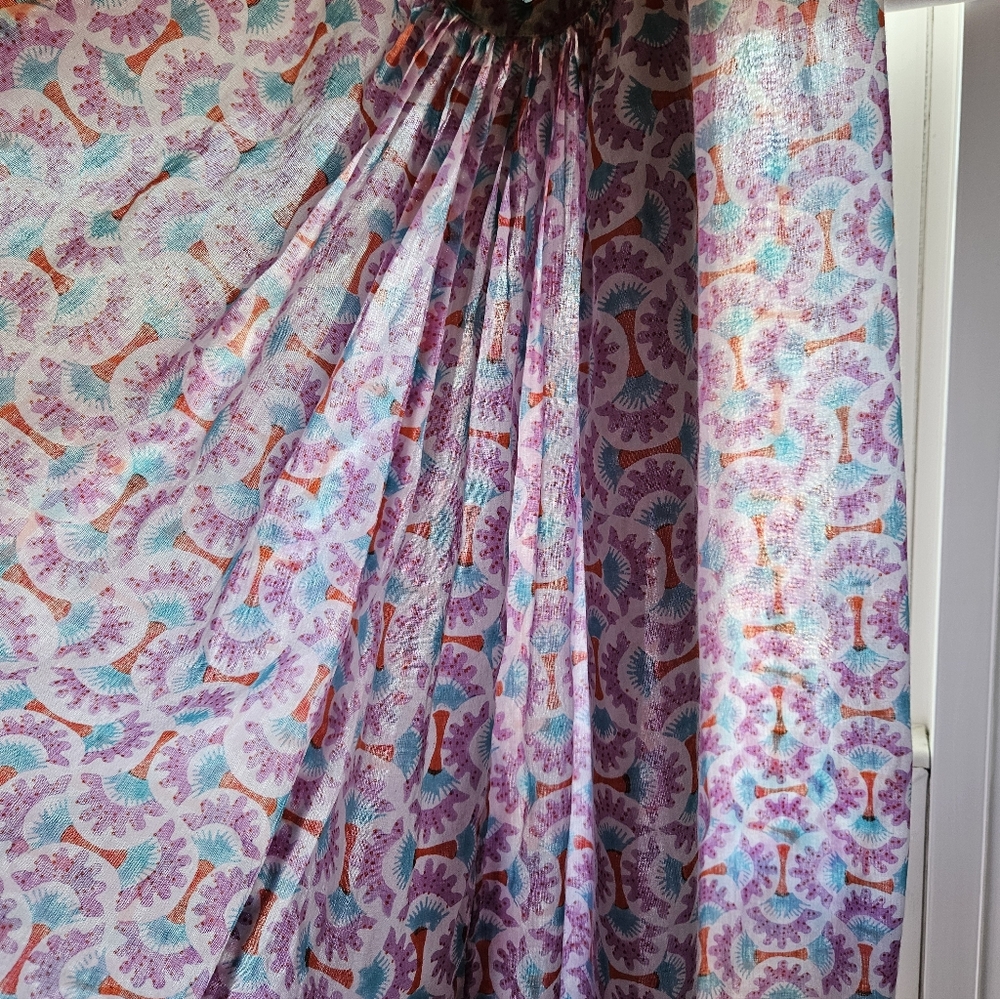 Roberta Roller Rabbit Cotton Boho Maxi Dress | Si… - image 5